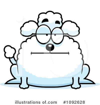 Royalty-Free (RF) Poodle Clipart Illustration by Cory Thoman - Stock Sample #1092628