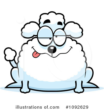 Royalty-Free (RF) Poodle Clipart Illustration by Cory Thoman - Stock Sample #1092629