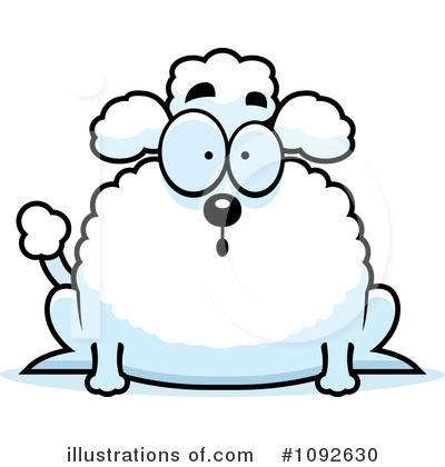 Royalty-Free (RF) Poodle Clipart Illustration by Cory Thoman - Stock Sample #1092630