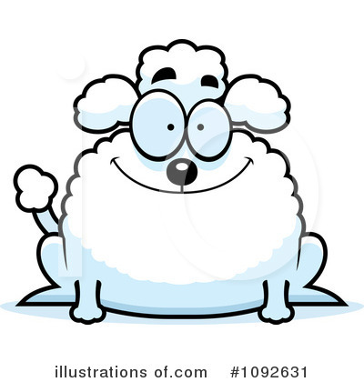 Royalty-Free (RF) Poodle Clipart Illustration by Cory Thoman - Stock Sample #1092631