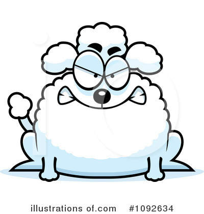 Royalty-Free (RF) Poodle Clipart Illustration by Cory Thoman - Stock Sample #1092634