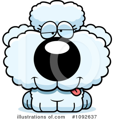 Royalty-Free (RF) Poodle Clipart Illustration by Cory Thoman - Stock Sample #1092637
