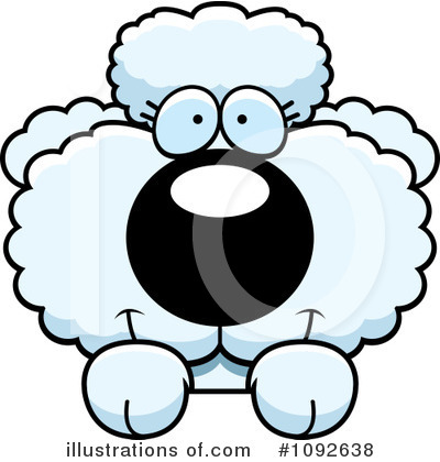 Royalty-Free (RF) Poodle Clipart Illustration by Cory Thoman - Stock Sample #1092638
