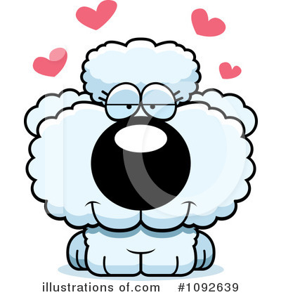 Poodle Clipart #1092639 by Cory Thoman