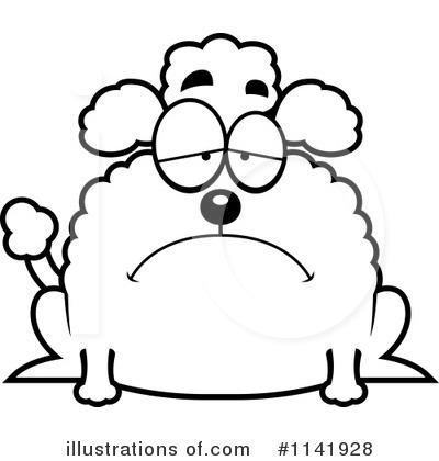 Royalty-Free (RF) Poodle Clipart Illustration by Cory Thoman - Stock Sample #1141928