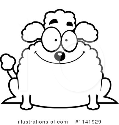 Royalty-Free (RF) Poodle Clipart Illustration by Cory Thoman - Stock Sample #1141929