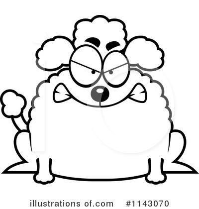 Royalty-Free (RF) Poodle Clipart Illustration by Cory Thoman - Stock Sample #1143070