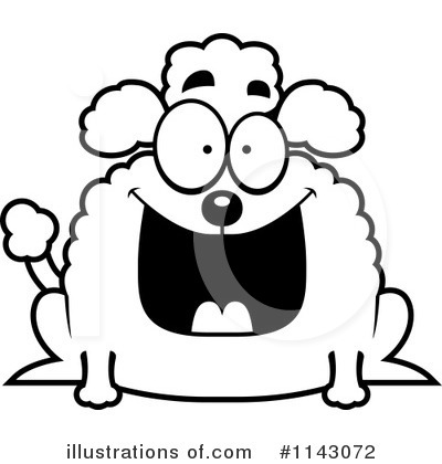 Royalty-Free (RF) Poodle Clipart Illustration by Cory Thoman - Stock Sample #1143072