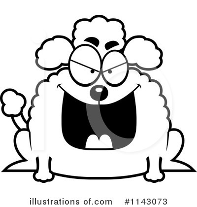Royalty-Free (RF) Poodle Clipart Illustration by Cory Thoman - Stock Sample #1143073