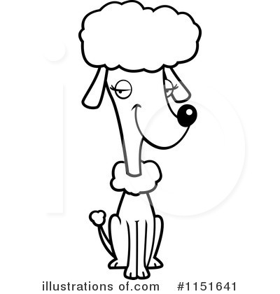 Royalty-Free (RF) Poodle Clipart Illustration by Cory Thoman - Stock Sample #1151641