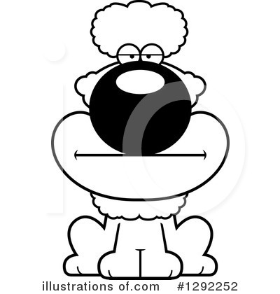 Royalty-Free (RF) Poodle Clipart Illustration by Cory Thoman - Stock Sample #1292252
