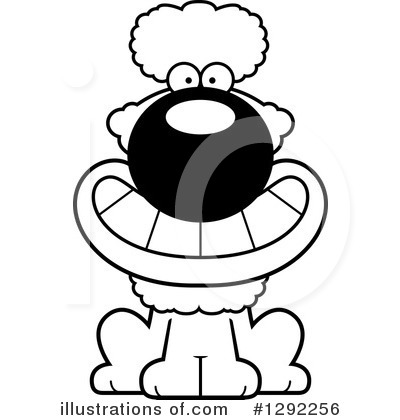 Royalty-Free (RF) Poodle Clipart Illustration by Cory Thoman - Stock Sample #1292256