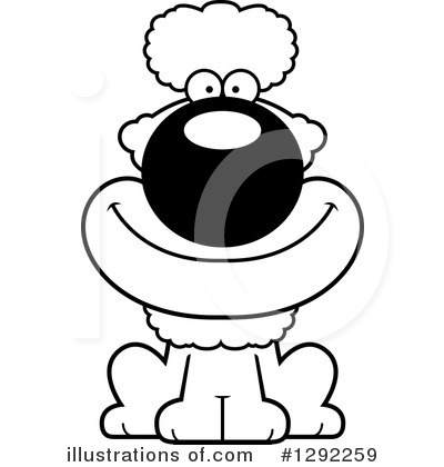 Royalty-Free (RF) Poodle Clipart Illustration by Cory Thoman - Stock Sample #1292259