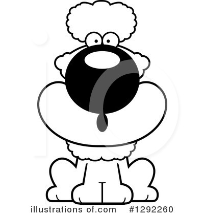 Royalty-Free (RF) Poodle Clipart Illustration by Cory Thoman - Stock Sample #1292260