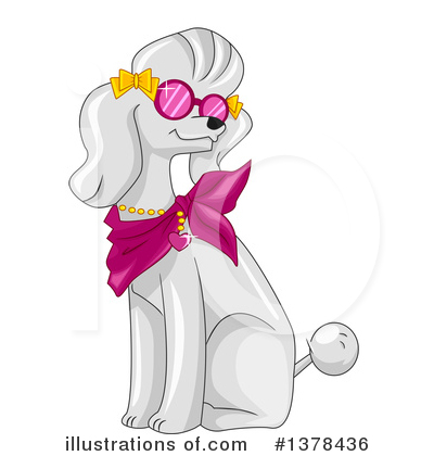 Royalty-Free (RF) Poodle Clipart Illustration by BNP Design Studio - Stock Sample #1378436