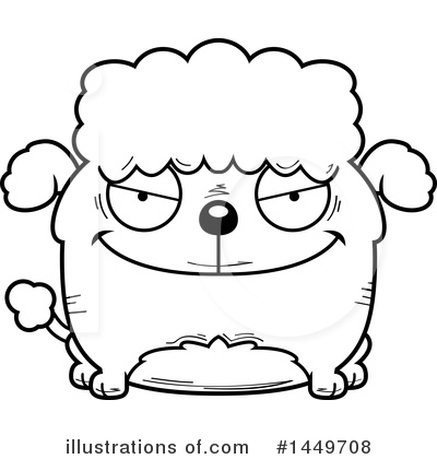 Royalty-Free (RF) Poodle Clipart Illustration by Cory Thoman - Stock Sample #1449708