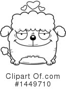 Poodle Clipart #1449710 by Cory Thoman