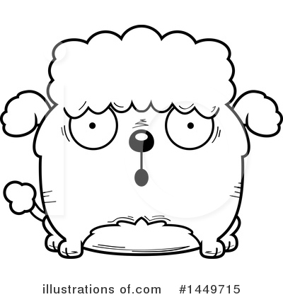 Royalty-Free (RF) Poodle Clipart Illustration by Cory Thoman - Stock Sample #1449715
