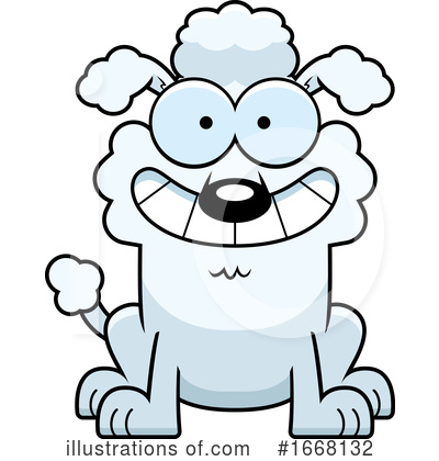 Royalty-Free (RF) Poodle Clipart Illustration by Cory Thoman - Stock Sample #1668132