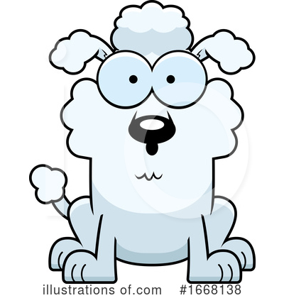 Royalty-Free (RF) Poodle Clipart Illustration by Cory Thoman - Stock Sample #1668138