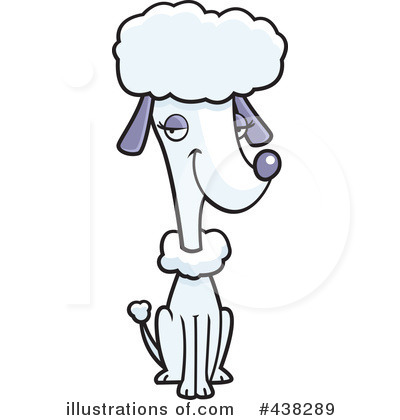 Royalty-Free (RF) Poodle Clipart Illustration by Cory Thoman - Stock Sample #438289