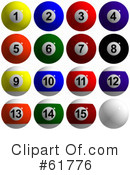 Pool Ball Clipart #61776 by ShazamImages