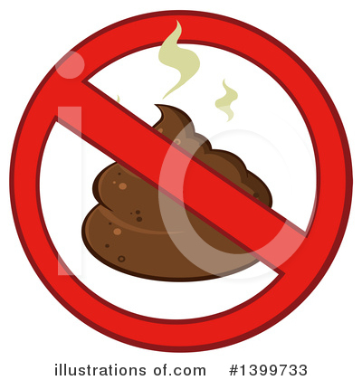 Royalty-Free (RF) Poop Clipart Illustration by Hit Toon - Stock Sample #1399733