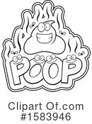 Poop Clipart #1583946 by Cory Thoman