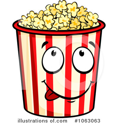 Movie Snacks Clipart #1063063 by Vector Tradition SM