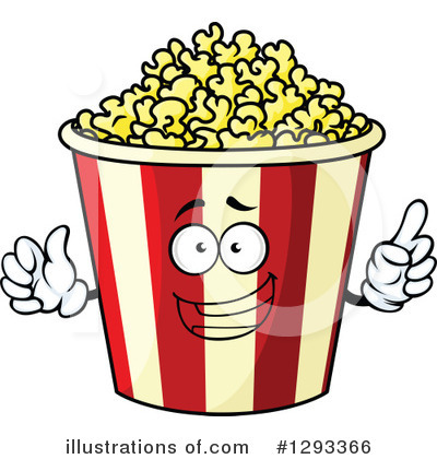 Royalty-Free (RF) Popcorn Clipart Illustration by Vector Tradition SM - Stock Sample #1293366