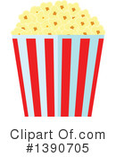 Popcorn Clipart #1390705 by Vector Tradition SM