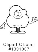 Popcorn Mascot Clipart #1391007 by Cory Thoman