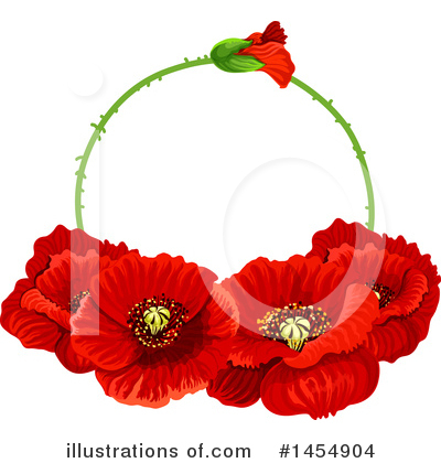 Poppy Clipart #1454904 by Vector Tradition SM