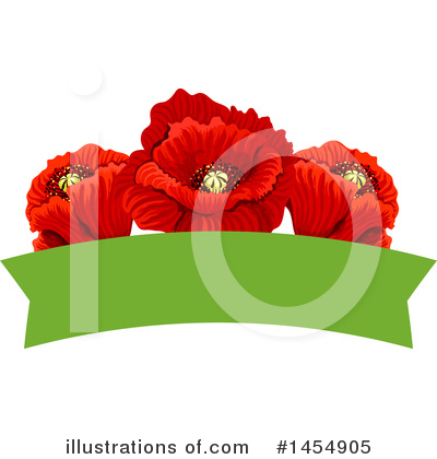 Royalty-Free (RF) Poppy Clipart Illustration by Vector Tradition SM - Stock Sample #1454905