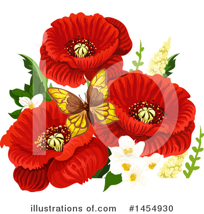 Poppy Clipart #1454930 by Vector Tradition SM