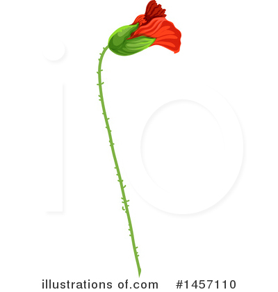 Royalty-Free (RF) Poppy Clipart Illustration by Vector Tradition SM - Stock Sample #1457110