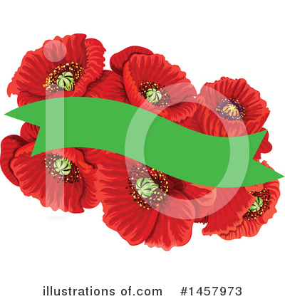 Royalty-Free (RF) Poppy Clipart Illustration by Vector Tradition SM - Stock Sample #1457973