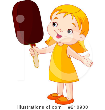 Royalty-Free (RF) Popsicle Clipart Illustration by Pushkin - Stock Sample #210908