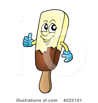 Royalty-Free (RF) Popsicle Clipart Illustration by visekart - Stock Sample #222101
