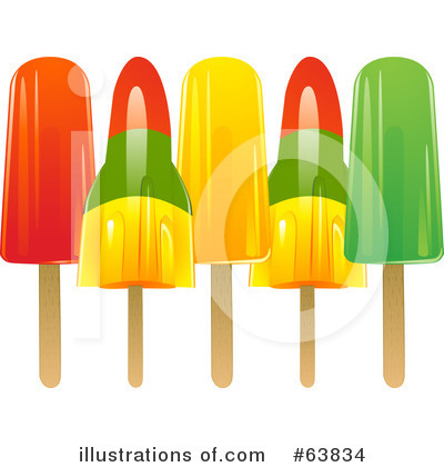 Royalty-Free (RF) Popsicle Clipart Illustration by elaineitalia - Stock Sample #63834