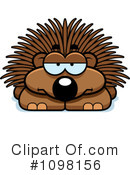 Porcupine Clipart #1098156 by Cory Thoman