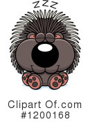 Porcupine Clipart #1200168 by Cory Thoman