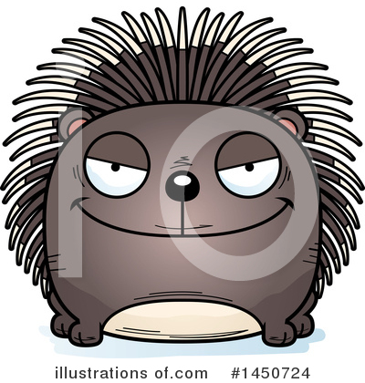 Royalty-Free (RF) Porcupine Clipart Illustration by Cory Thoman - Stock Sample #1450724