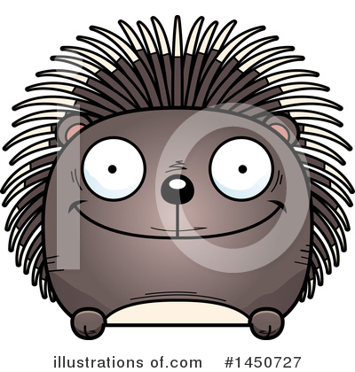 Royalty-Free (RF) Porcupine Clipart Illustration by Cory Thoman - Stock Sample #1450727