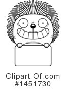 Porcupine Clipart #1451730 by Cory Thoman