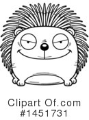 Porcupine Clipart #1451731 by Cory Thoman