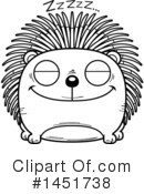 Porcupine Clipart #1451738 by Cory Thoman