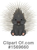 Porcupine Clipart #1569660 by BNP Design Studio