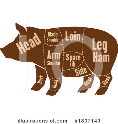 Ribs Clipart #1307149 by Vector Tradition SM