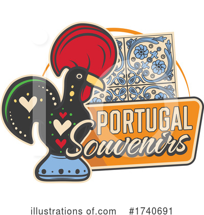 Royalty-Free (RF) Portugal Clipart Illustration by Vector Tradition SM - Stock Sample #1740691